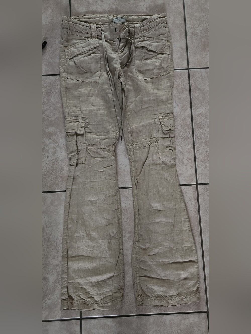 Nwot Guess Khaki  Cargo Trousers